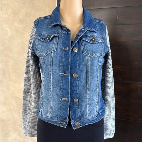 Grumpy Kid's Stretch Denim Jacket Size Kid's 16